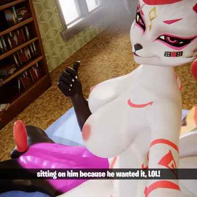 kimiko five-tails (epic games, fortnite) created by shachath3d