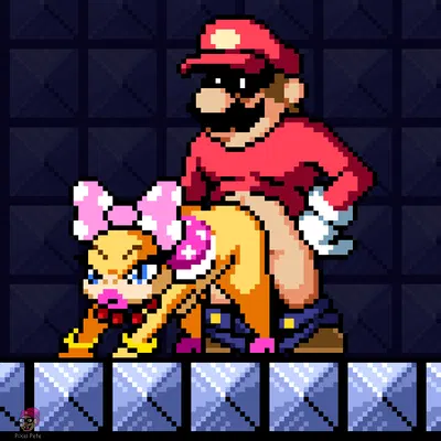 koopaling, mario, wendy o. koopa (mario bros, nintendo) created by pixel perv pete