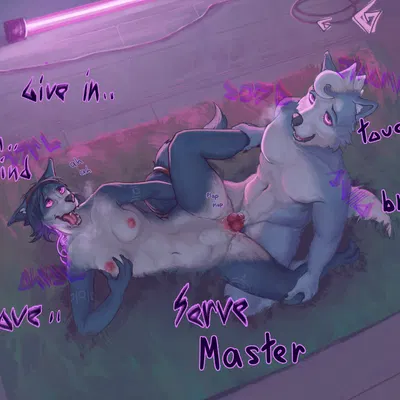 krystal (star fox), marcus mccloud (nintendo, star fox) created by vyarwolf