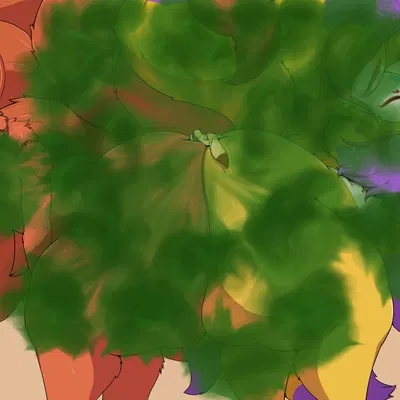 kurama, kyubi (yo-kai watch), nick (gingerale90) (level-5, naruto) created by nhiky135