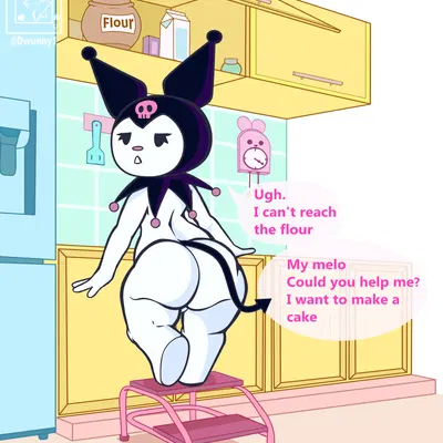 kuromi (onegai my melody, sanrio) created by dwunny1