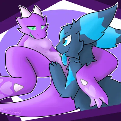 kyra (bloquito), nuke (stealthyspirit) (nintendo, pokemon) created by stealthyspirit