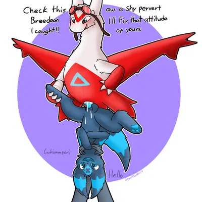 latiass (character), nuke (stealthyspirit) (nintendo, pokemon) created by stealthyspirit