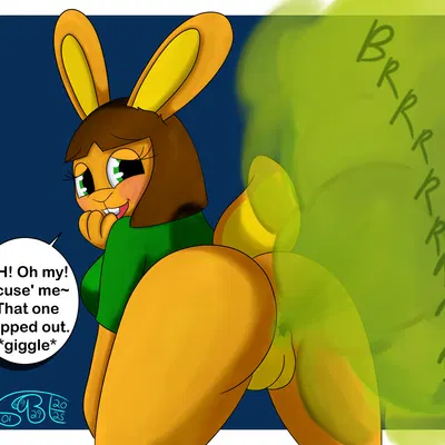 linda the rabbit created by gassybigears69