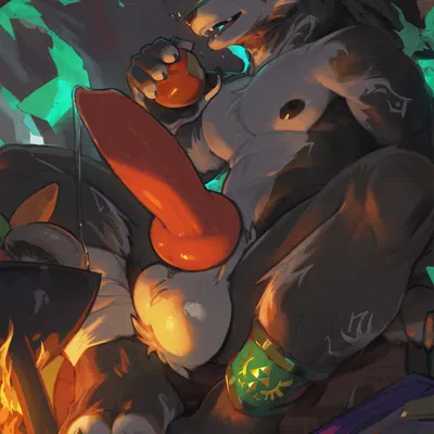 link (wolf form) (nintendo, the legend of zelda) created by darkgem