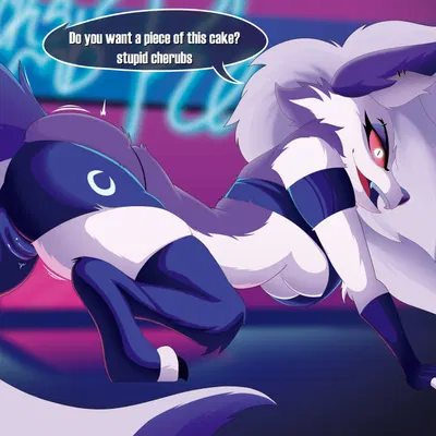 loona (helluva boss) (hellaverse, helluva boss) created by dragonmorfer