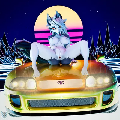 loona (helluva boss) (hellaverse, helluva boss) created by foxibiki