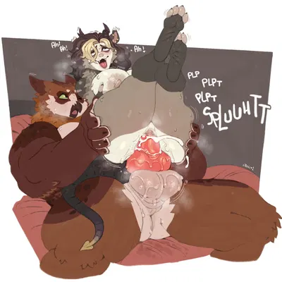 lucian (possumancer), pike (beansbrews) (dungeons and dragons, hasbro) created by roly