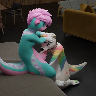 lucky (otter), lucky otter, ractertheawtt created by bliss0tter