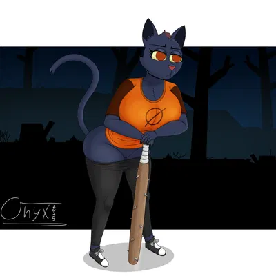 mae borowski (night in the woods) created by onyxmeow