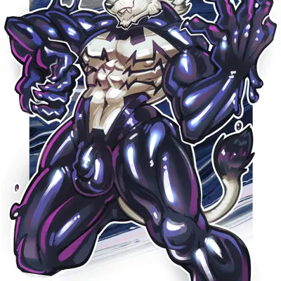 magnis (selinmalianis), venom (marvel) (final fantasy, final fantasy xiv) created by jooshy