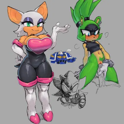 malum caedo, rouge the bat, sonic the hedgehog (boltgun (game), idw publishing) created by beamerbruh