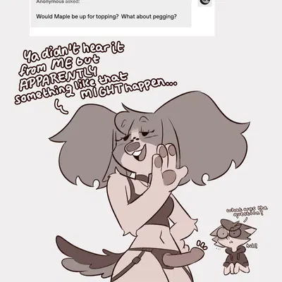 maple (puppeypawbs), syrup (puppeypawbs) (tumblr) created by puppeypawbs