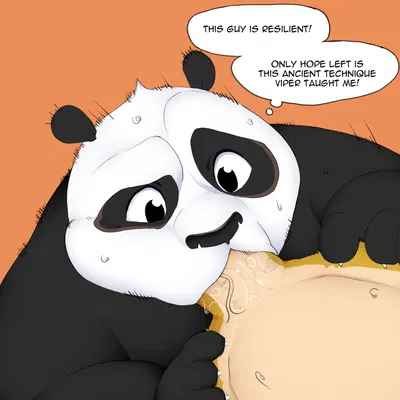 master po ping (dreamworks, kung fu panda) created by hypnokoo