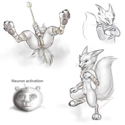 master po ping, zhen (kung fu panda) (dreamworks, kung fu panda) created by shadarrius