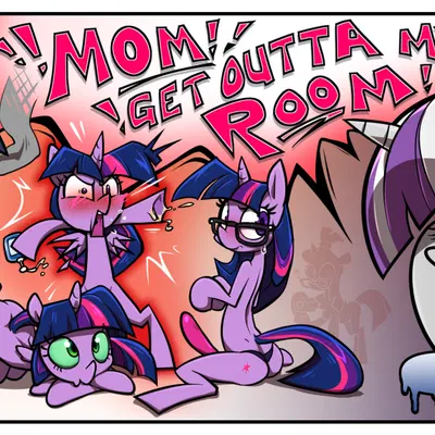 mean twilight sparkle (mlp), moondancer (mlp), sci-twi (mlp) (friendship is magic, hasbro) created by slypon