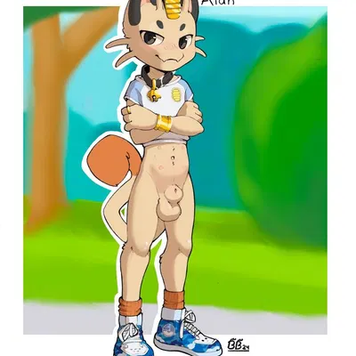 meowth (bedtime buck) (nintendo, pokemon) created by bedtime buck