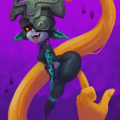midna (nintendo, the legend of zelda) created by cranihum