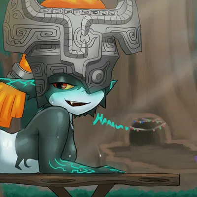 midna (nintendo, the legend of zelda) created by darkafterdark