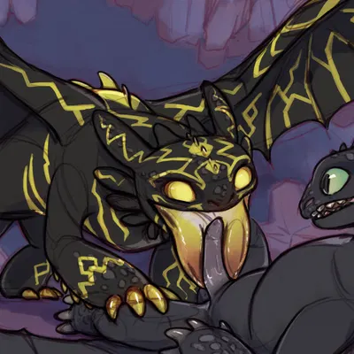 midnight wraith (dragons: rise of berk), toothless (dreamworks, european mythology) created by melisssa9