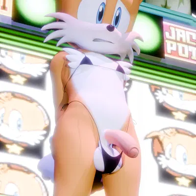 miles prower (sega, sonic the hedgehog (series)) created by twintails3d