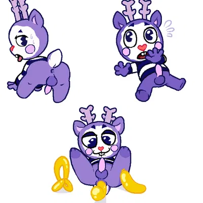 mime (htf) (happy tree friends) created by myra (artist)