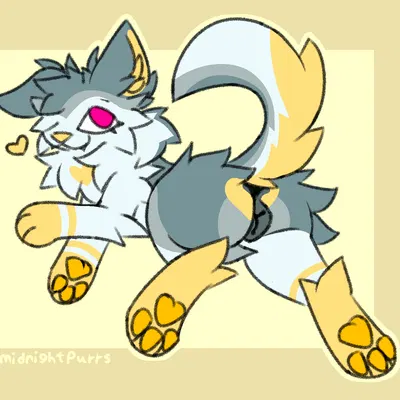 mimi (malamute) created by midnightpurrs