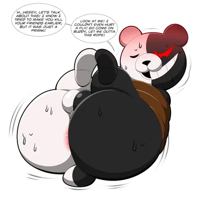 monokuma (danganronpa, spike chunsoft) created by tepigfan101