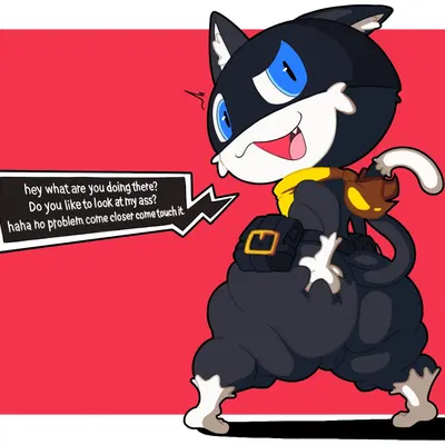 morgana (persona) (atlus, megami tensei) created by karikhuri