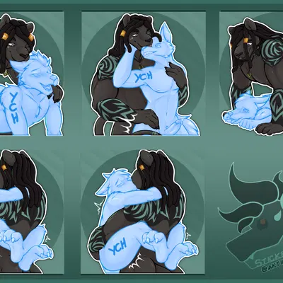 muzukun drazgotha, ych (character) (final fantasy, final fantasy xiv) created by aktiloth