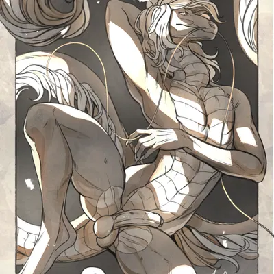 mythology created by ama dench art