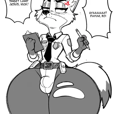 nick wilde (disney, zootopia) created by dongitos