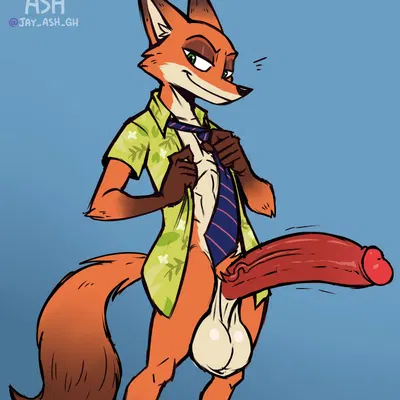 nick wilde (disney, zootopia) created by ghastlygh