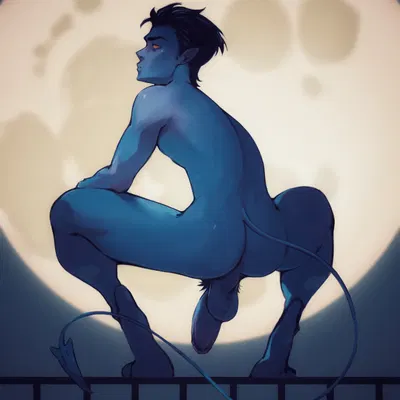 nightcrawler (marvel, x-men) created by manlyhand