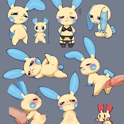 nintendo, pokemon created by azuu