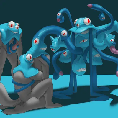 nintendo, pokemon created by facility-r