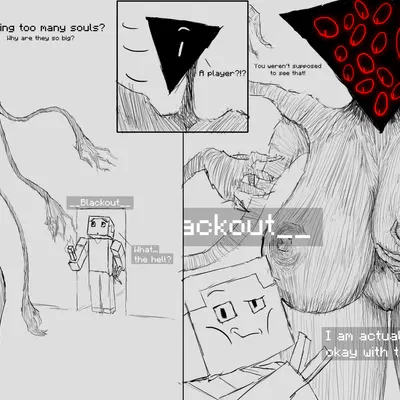 null (the broken script) (microsoft, minecraft) created by elegantundertaking