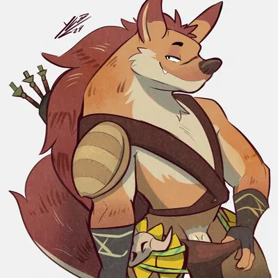 odie (afk journey) (afk arena, afk journey) created by yellowluster