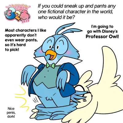 owlnard (character), professor owl (disney) created by nishi oxnard