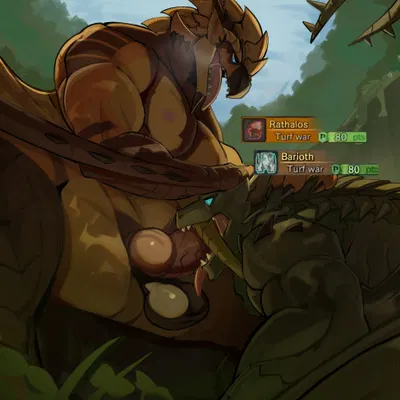 peat moss (capcom, monster hunter) created by dottodottodott0