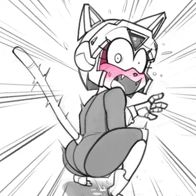 polly esther (samurai pizza cats) created by naughtyjester