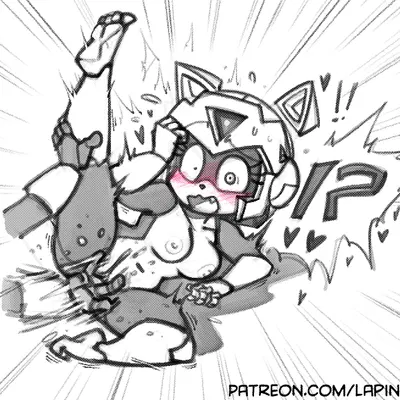 polly esther (samurai pizza cats) created by naughtyjester