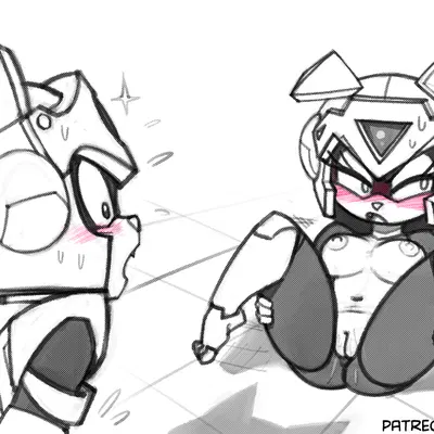 polly esther, speedy cerviche (samurai pizza cats) created by naughtyjester