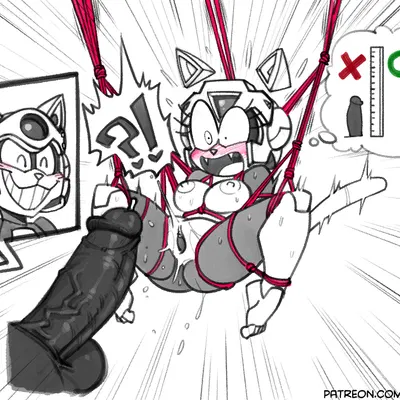 polly esther, speedy cerviche (samurai pizza cats) created by naughtyjester