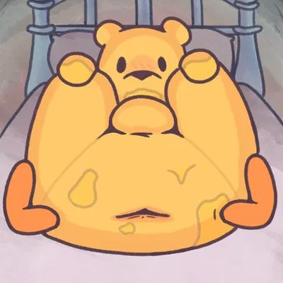 pooh bear, tigger (disney, winnie the pooh (franchise)) created by jellybeankofi