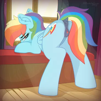rainbow dash (mlp) (friendship is magic, hasbro) created by parabellumpony