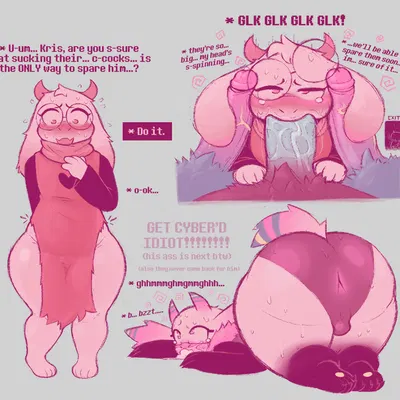 ralsei (deltarune, undertale (series)) created by zlut385