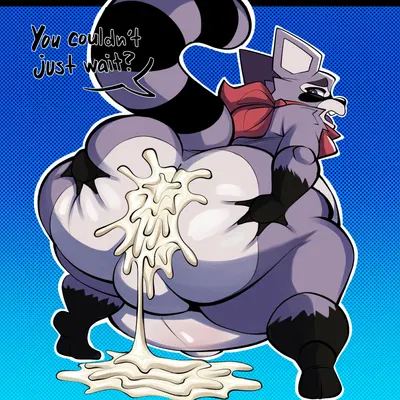 rambley raccoon (indigo park) created by doeswhatever