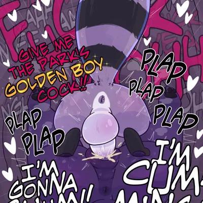 rambley raccoon, salem the skunk (indigo park) created by crushpepper