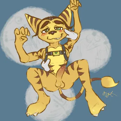 ratchet (ratchet and clank) (ratchet and clank, sony corporation) created by gaygoat